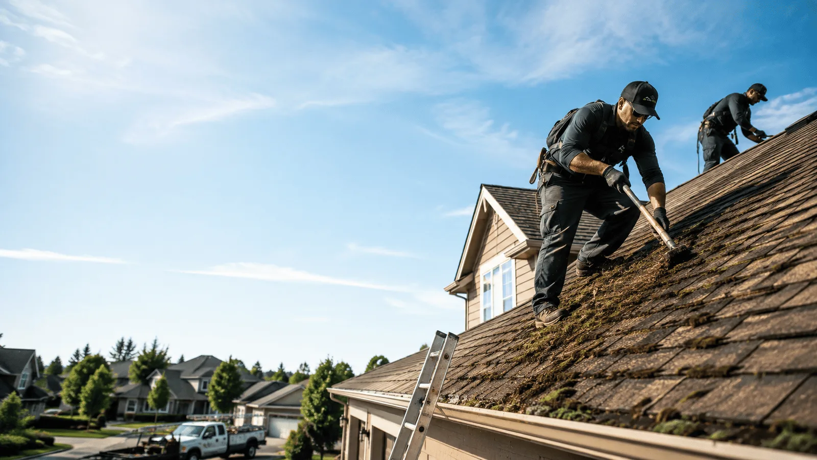 Roof Moss Removal in Mellen, WI near me